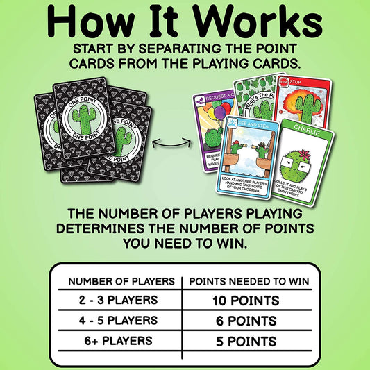 What's The Point? The Cactus Card Game