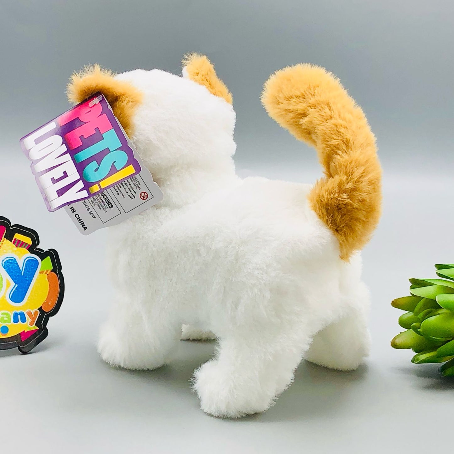 Cute Walking Plush Pet Cat With Sound