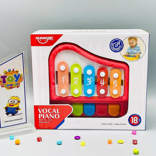 2 in 1 Huanger Vocal Piano- Xylophone