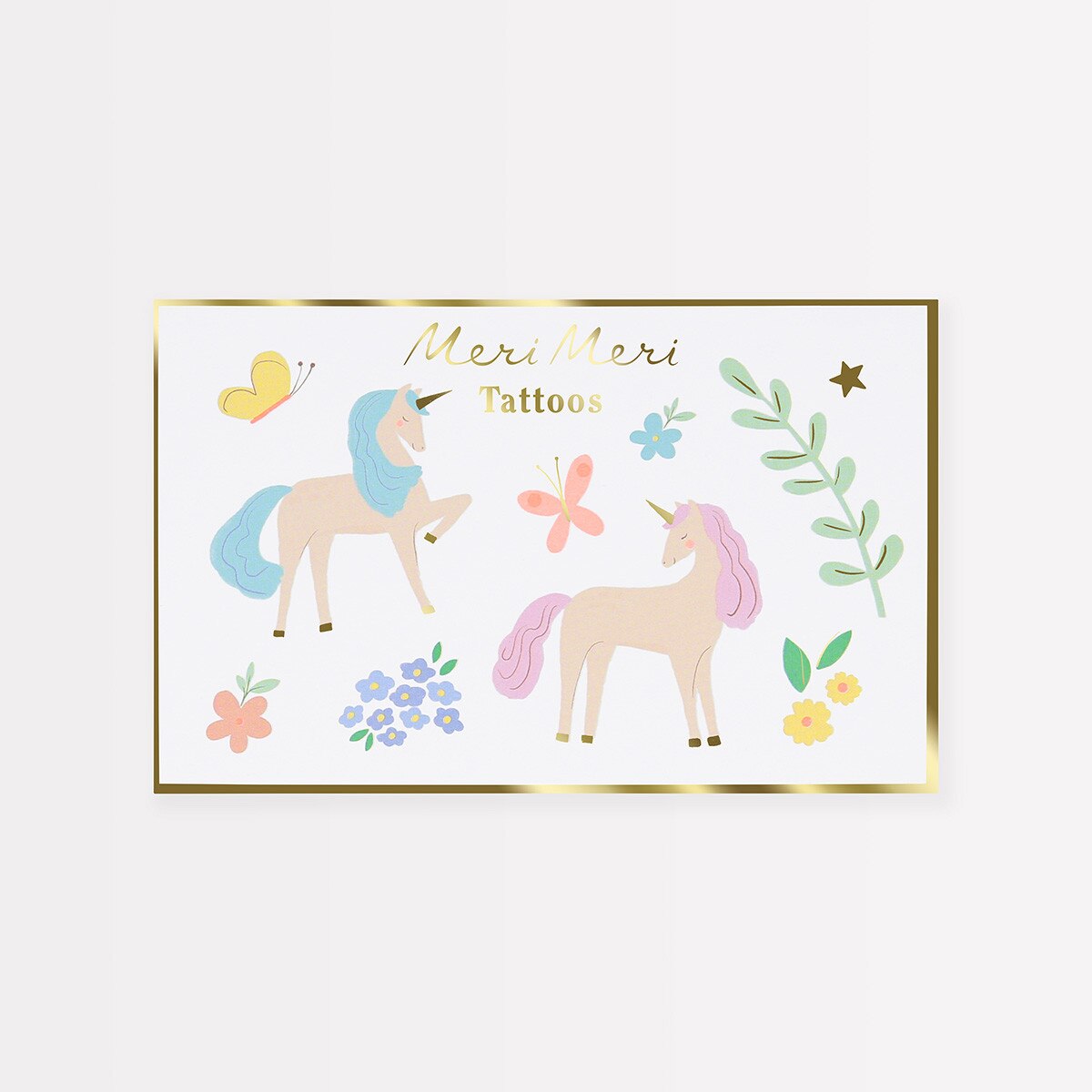 Meri Meri Temporary Tattoos - Unicorn