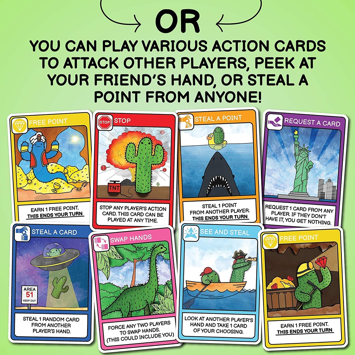 What's The Point? The Cactus Card Game