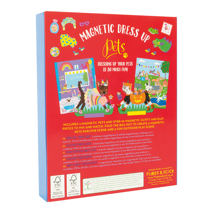 Floss & Rock Magnetic Dress Up - Pets