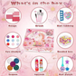 3in1 Realistic Cosmetic DIY Beads Set For Girls