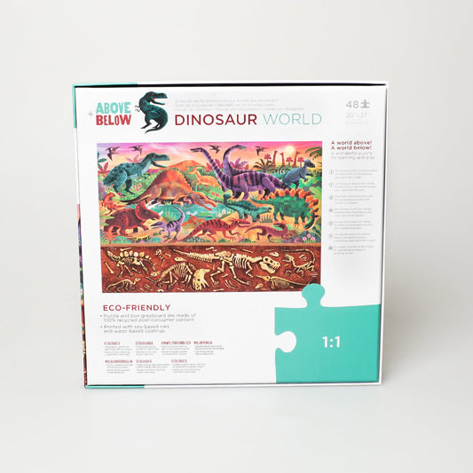 Above and Below: Dinosaurs World Puzzle - Crocodile Creek Floor