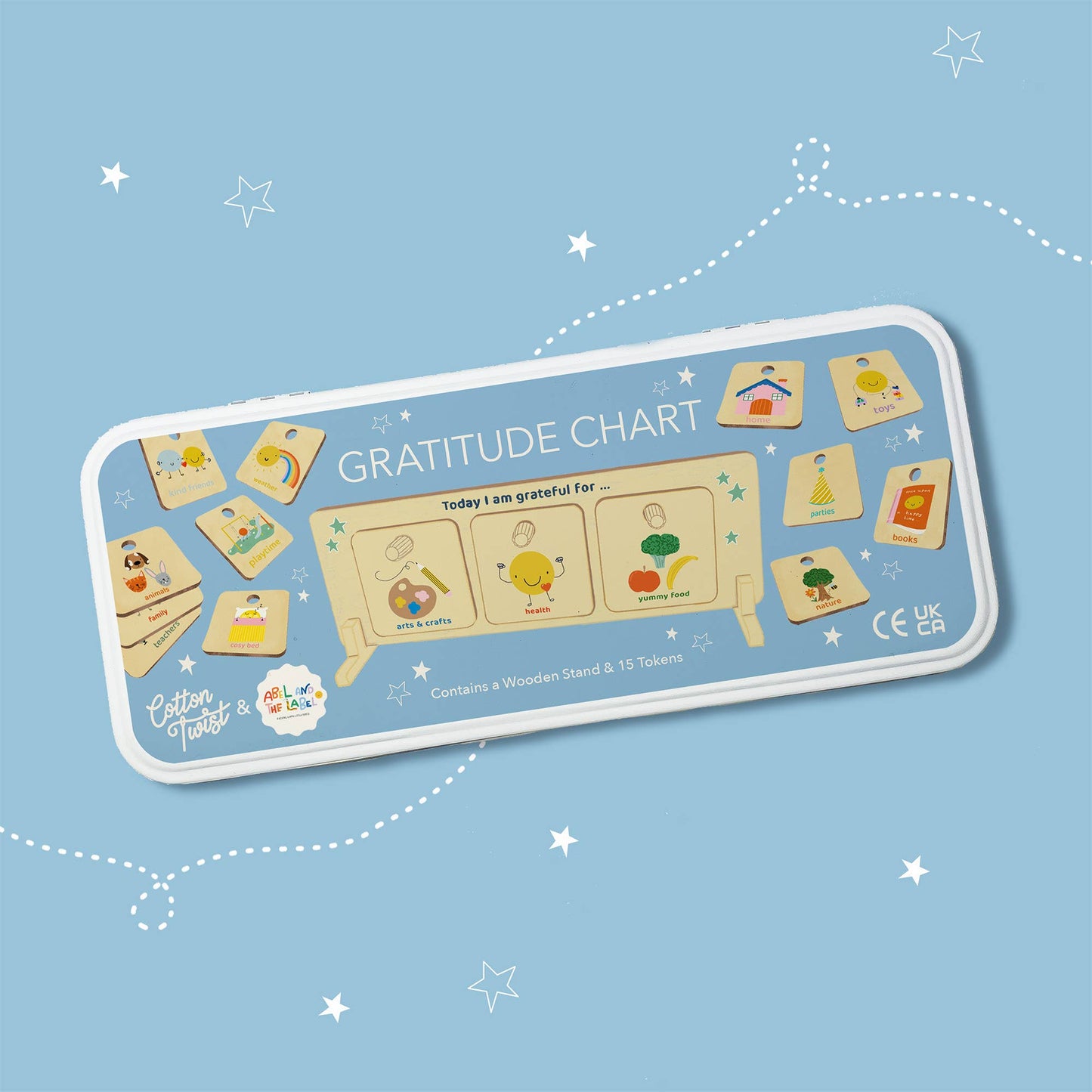 Gratitude Chart for Children by Cotton Twist