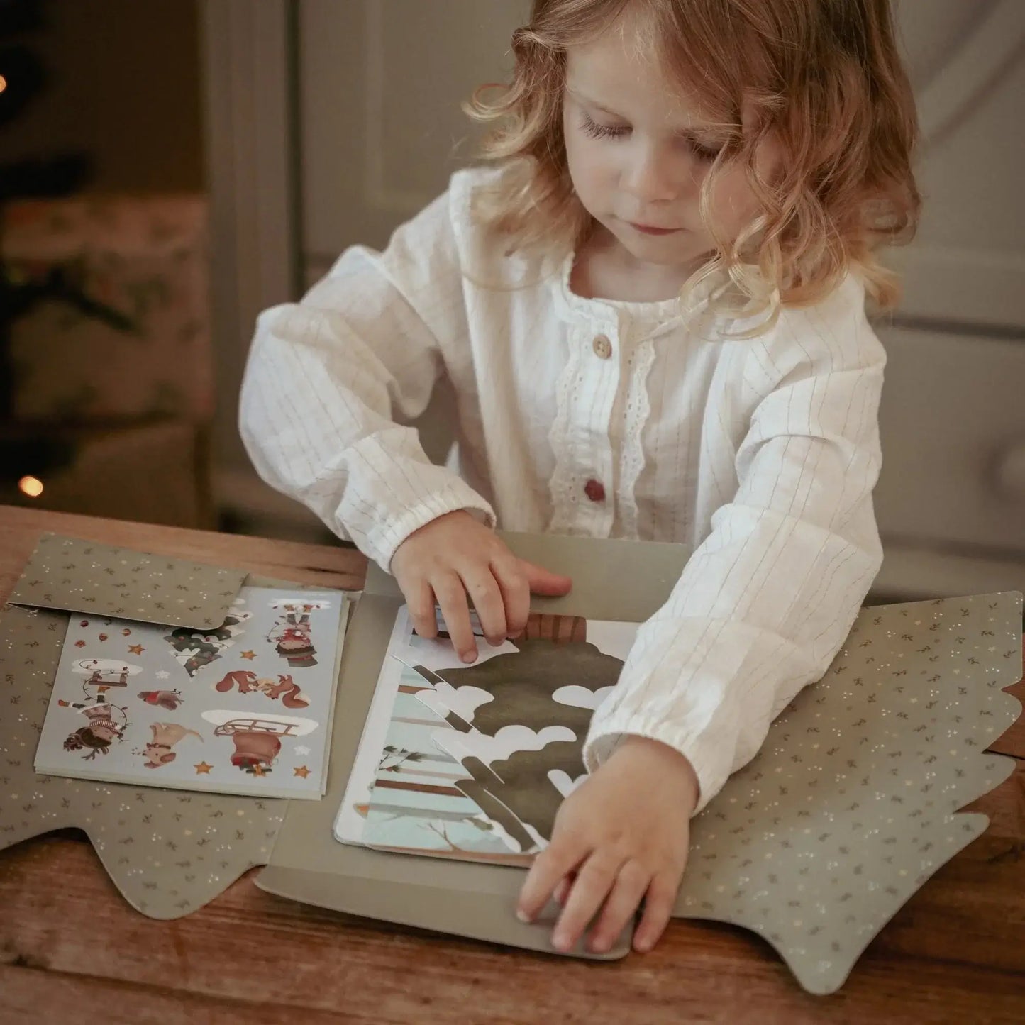 Little Dutch Christmas Sticker Story