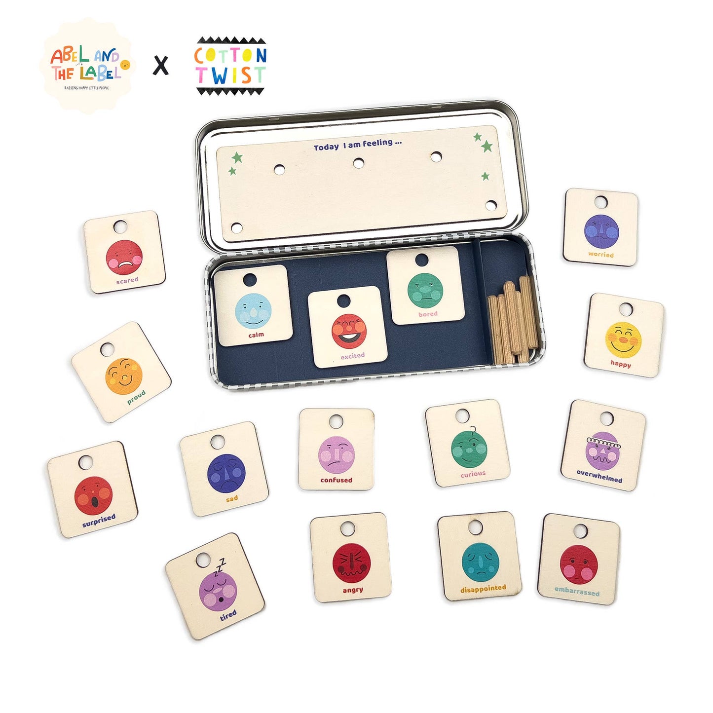 Feelings Chart for Children by Cotton Twist