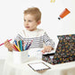 Janod Ultimate Colouring Set | 42 Felt-Tips, Crayons, Glitter & Magic Markers