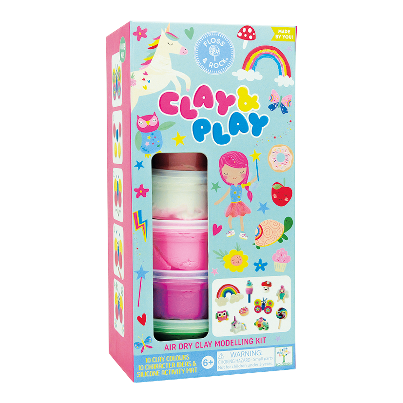 Floss & Rock - Rainbow Fairy Clay & Play
