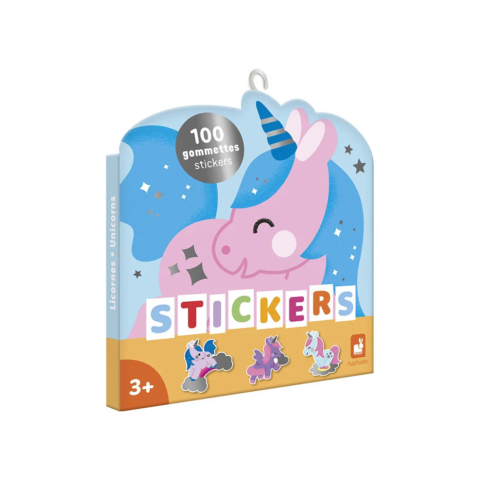 Janod Unicorn Stickers x100
