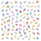 Janod Unicorn Stickers x100