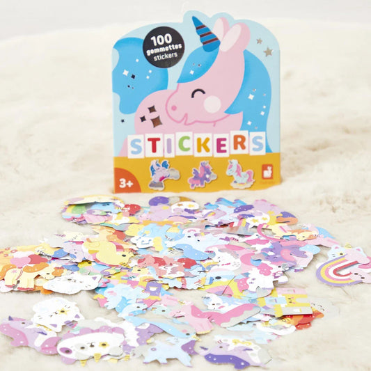 Janod Unicorn Stickers x100